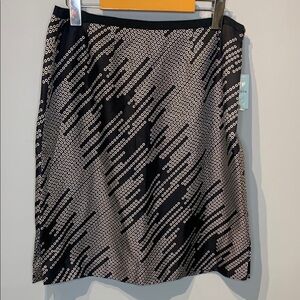 100% Silk Polka Dot Skirt